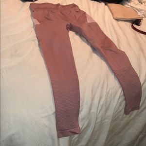 Pink leggings